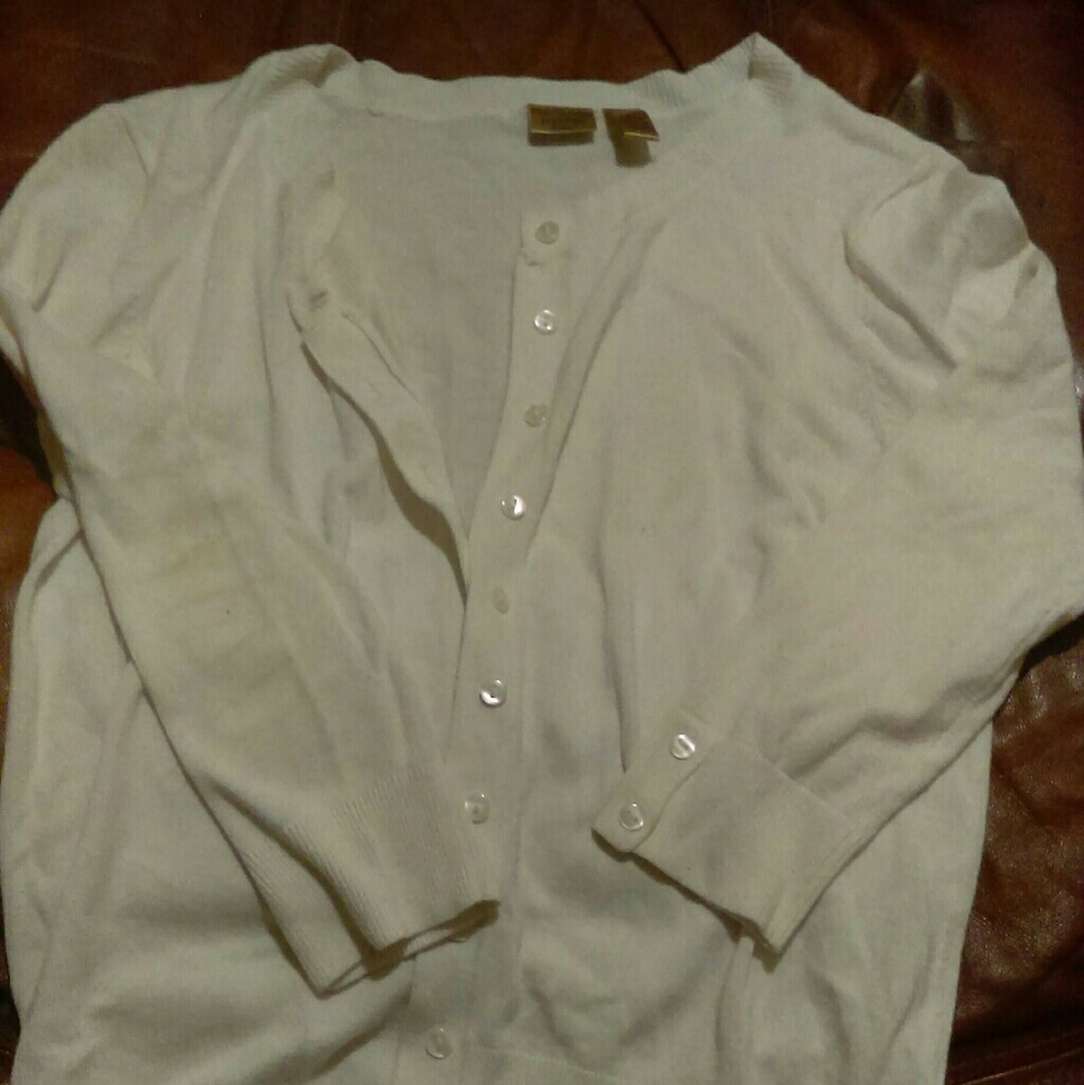 Cream color sweater